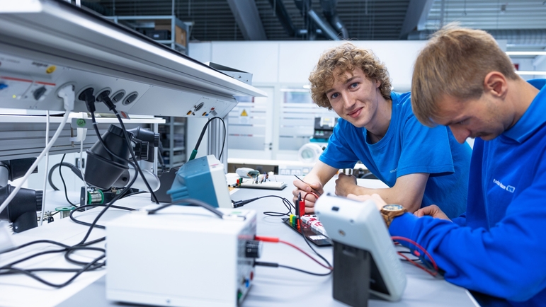 Endress+Hauser’s commitment to social responsibility includes providing vocational training.