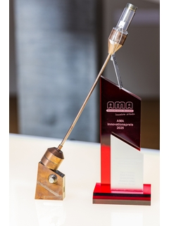 Picture of the AMA Innovation Award 2025 for Proline Prosonic Flow P 500