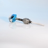 Thermometer with ceramic thermowell