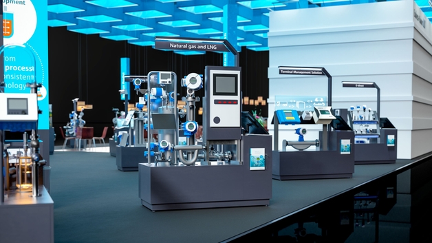 Endress+Hauser virtual trade fair booth 2020